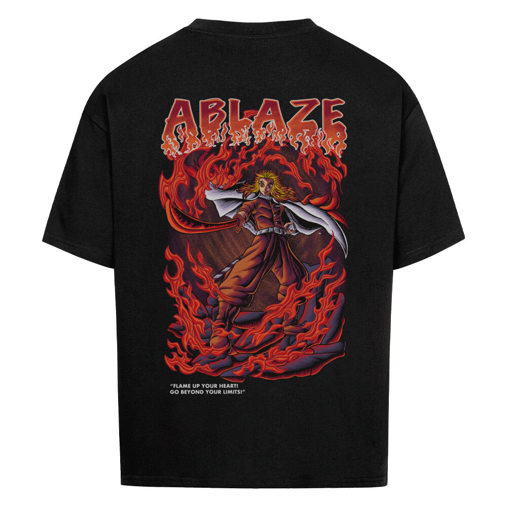 "RENGOKU x ABLAZE" - Oversized Shirt !SALE!