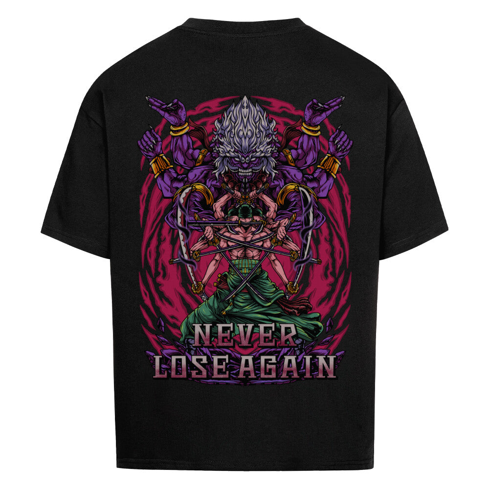 "ZORO x NEVER LOSE AGAIN" - Oversized Shirt !SALE!