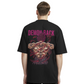 "YUJIRO HANMA x DEMON BACK" - Oversized Shirt